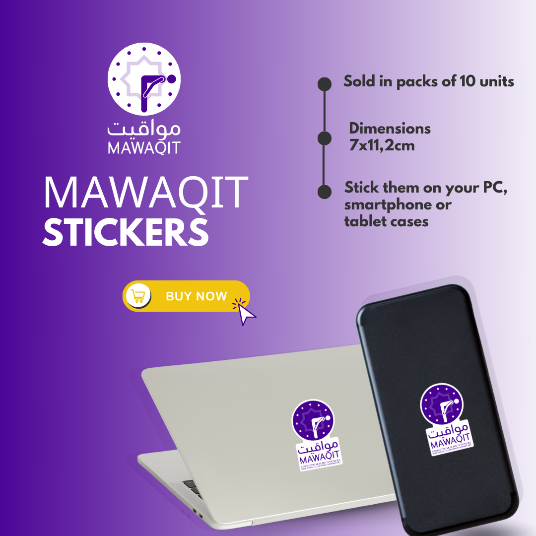 MAWAQIT stickers (set of 10)