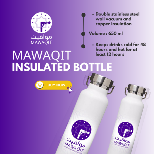 MAWAQIT insulated bottle 650 mL